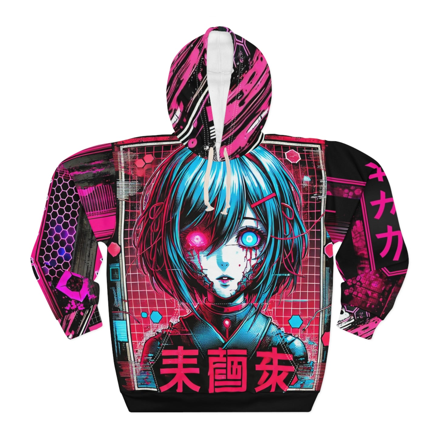 Anime Unisex Pullover Hoodie (AOP)