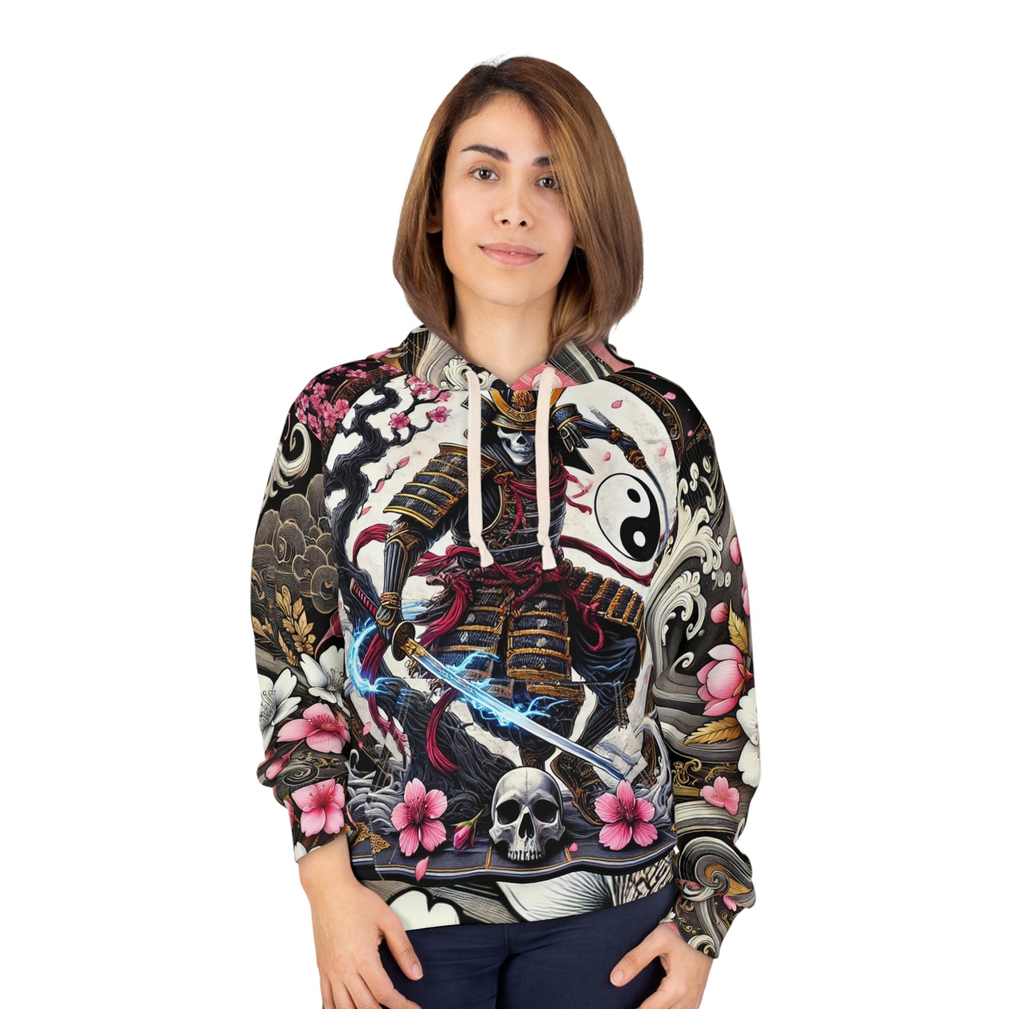 Samurai Unisex Pullover Hoodie (AOP)