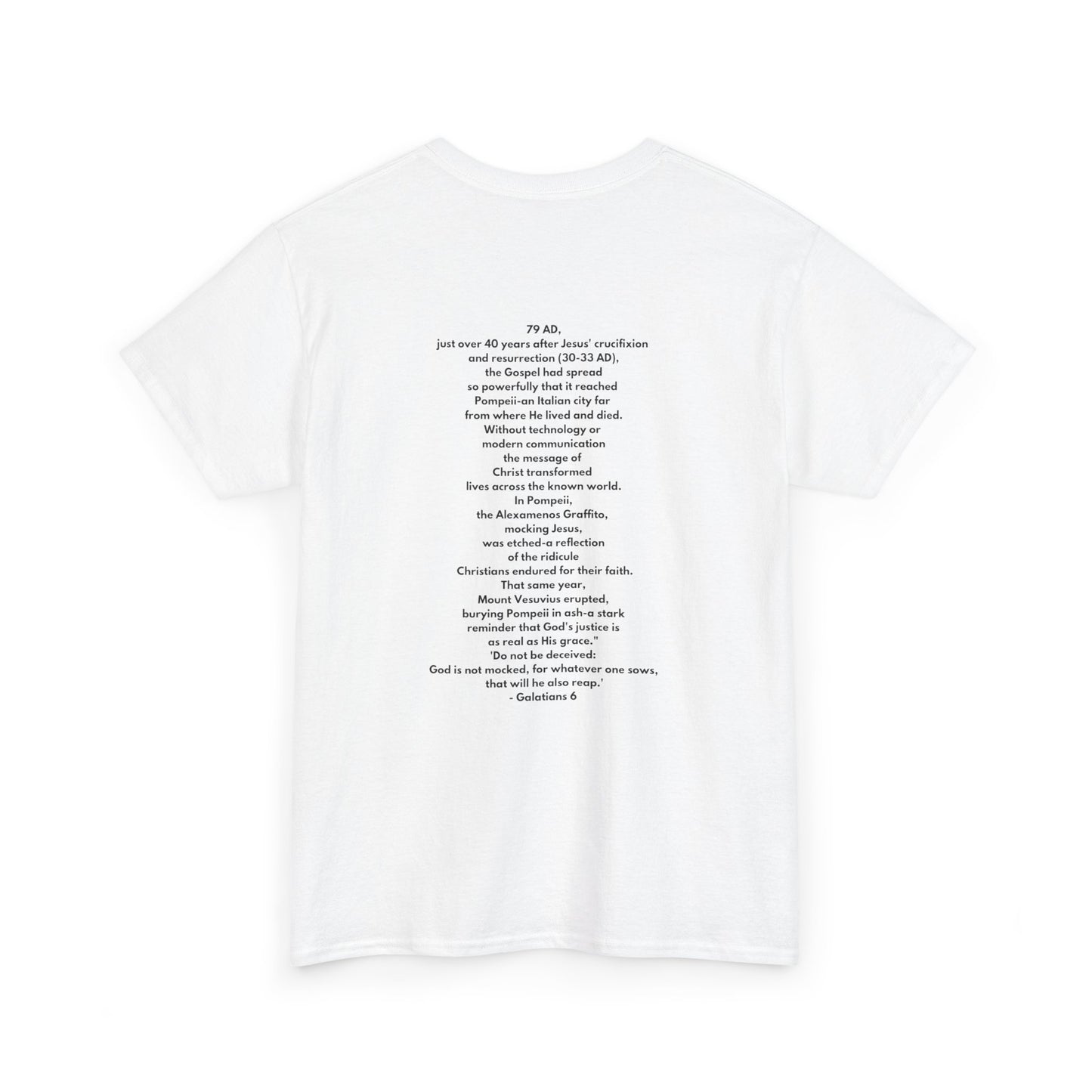 Pompeii Unisex Heavy Cotton Tee