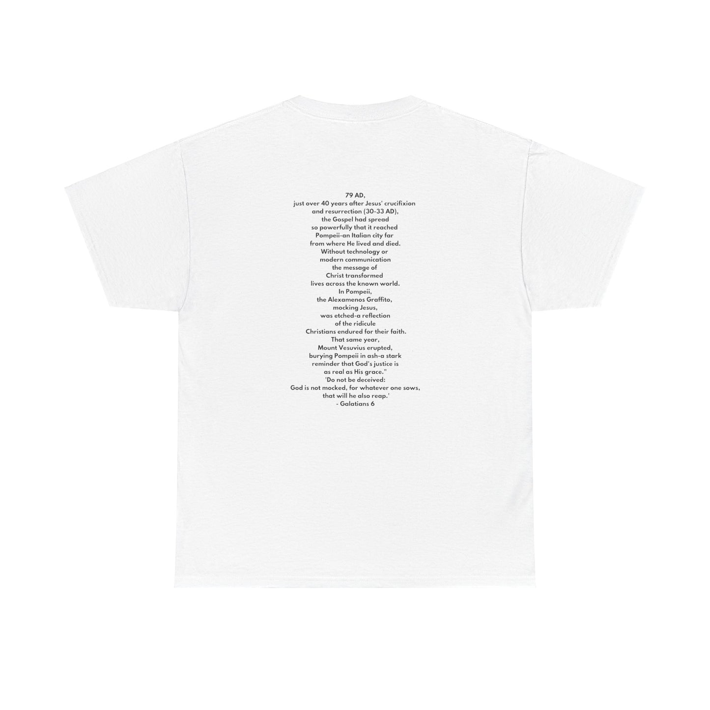 Pompeii Unisex Heavy Cotton Tee