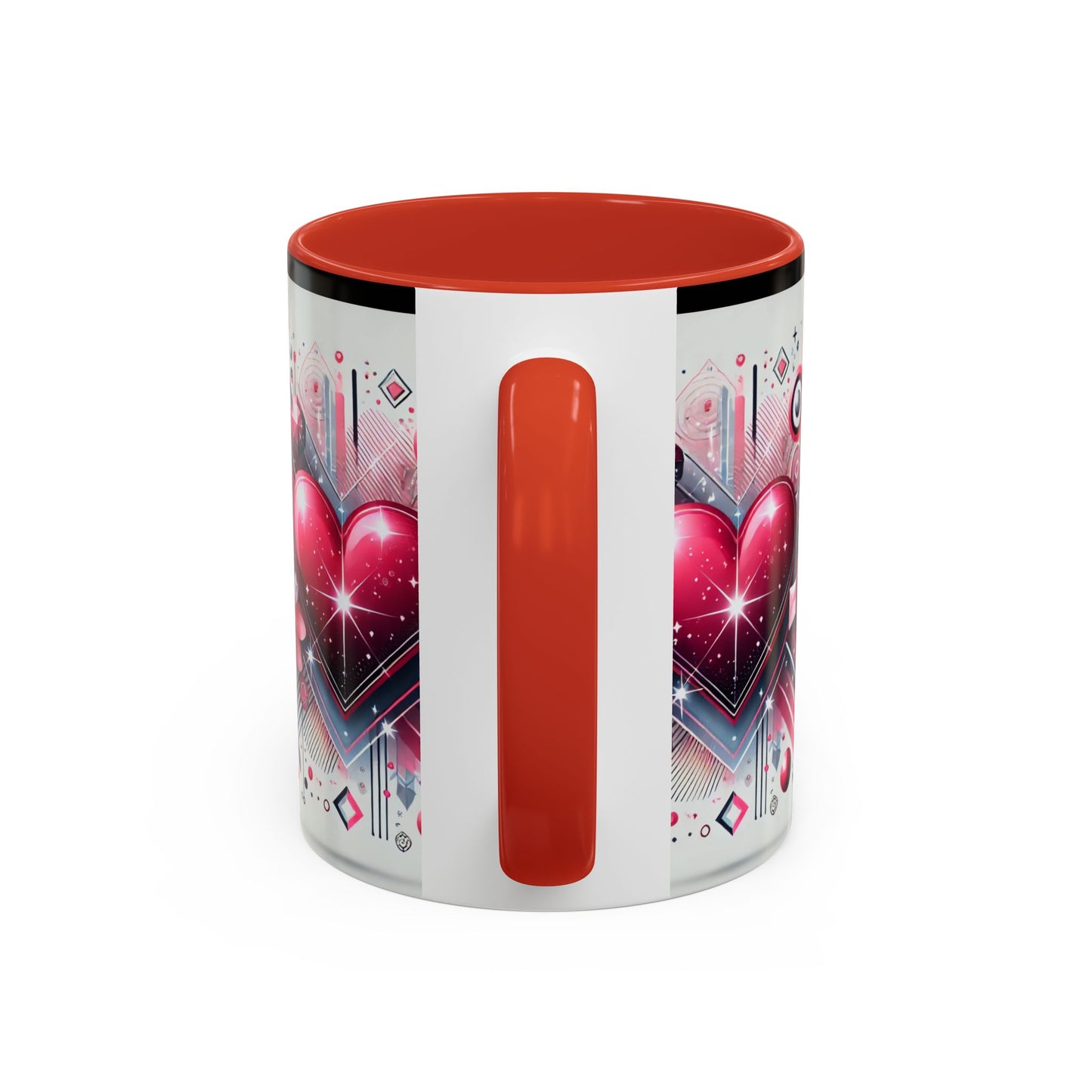 Valentine’s Day Accent Coffee Mug (11, 15oz)