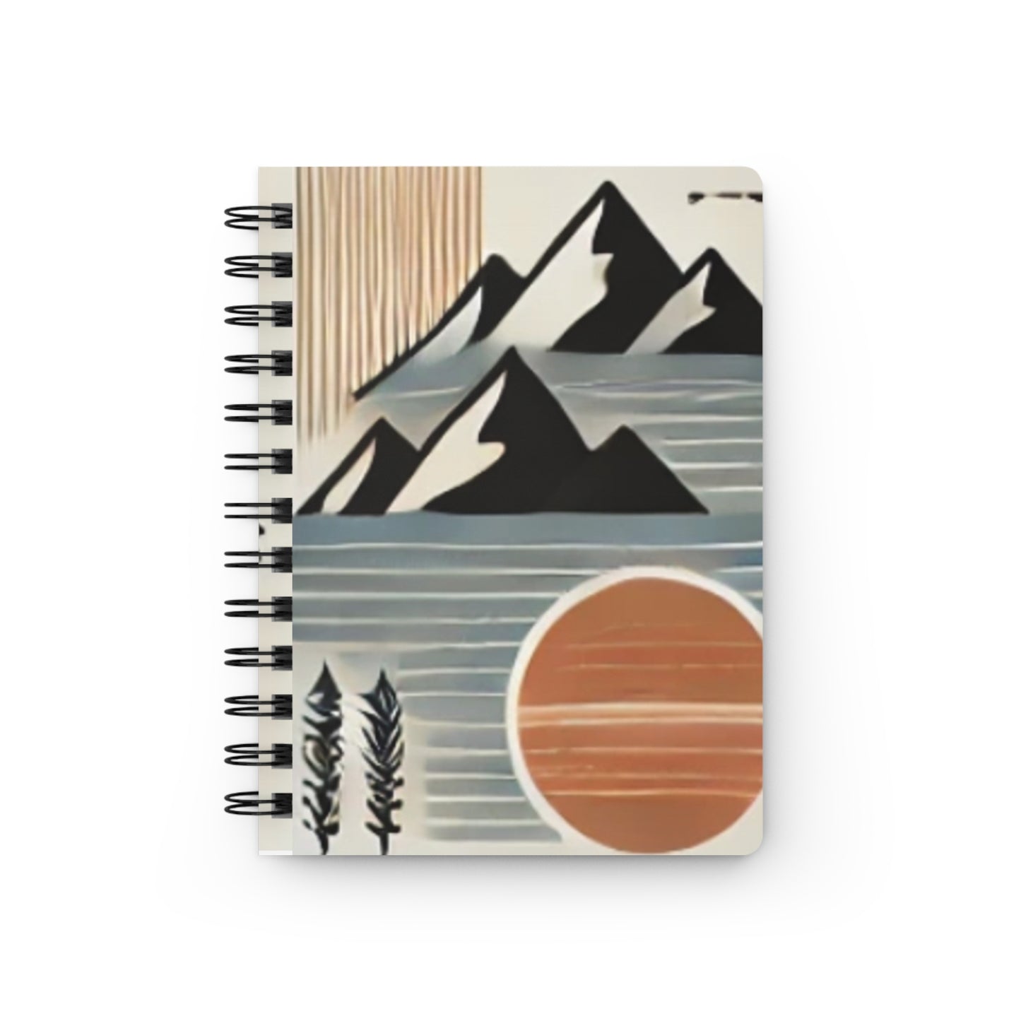Mountain Spiral Bound Journal
