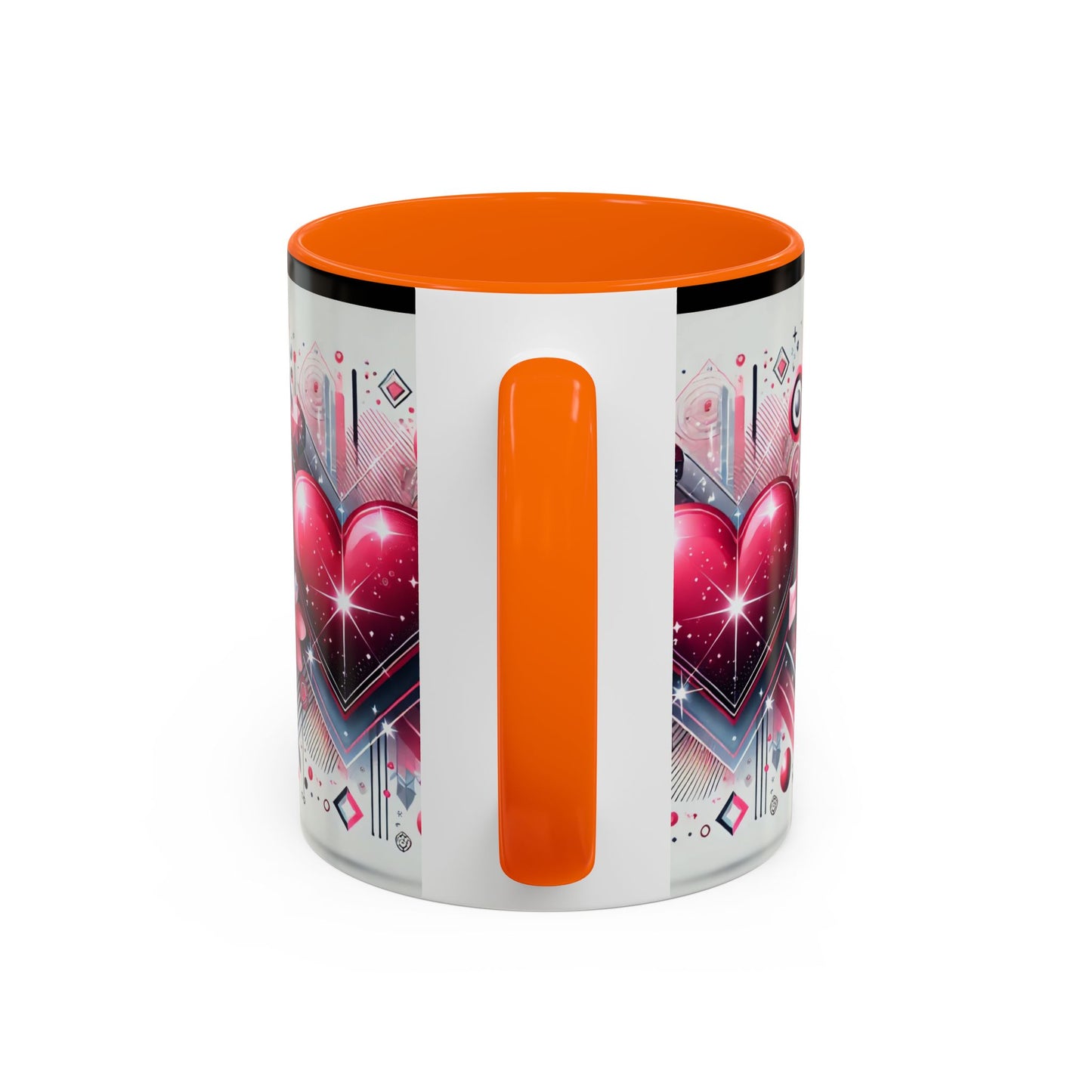 Valentine’s Day Accent Coffee Mug (11, 15oz)
