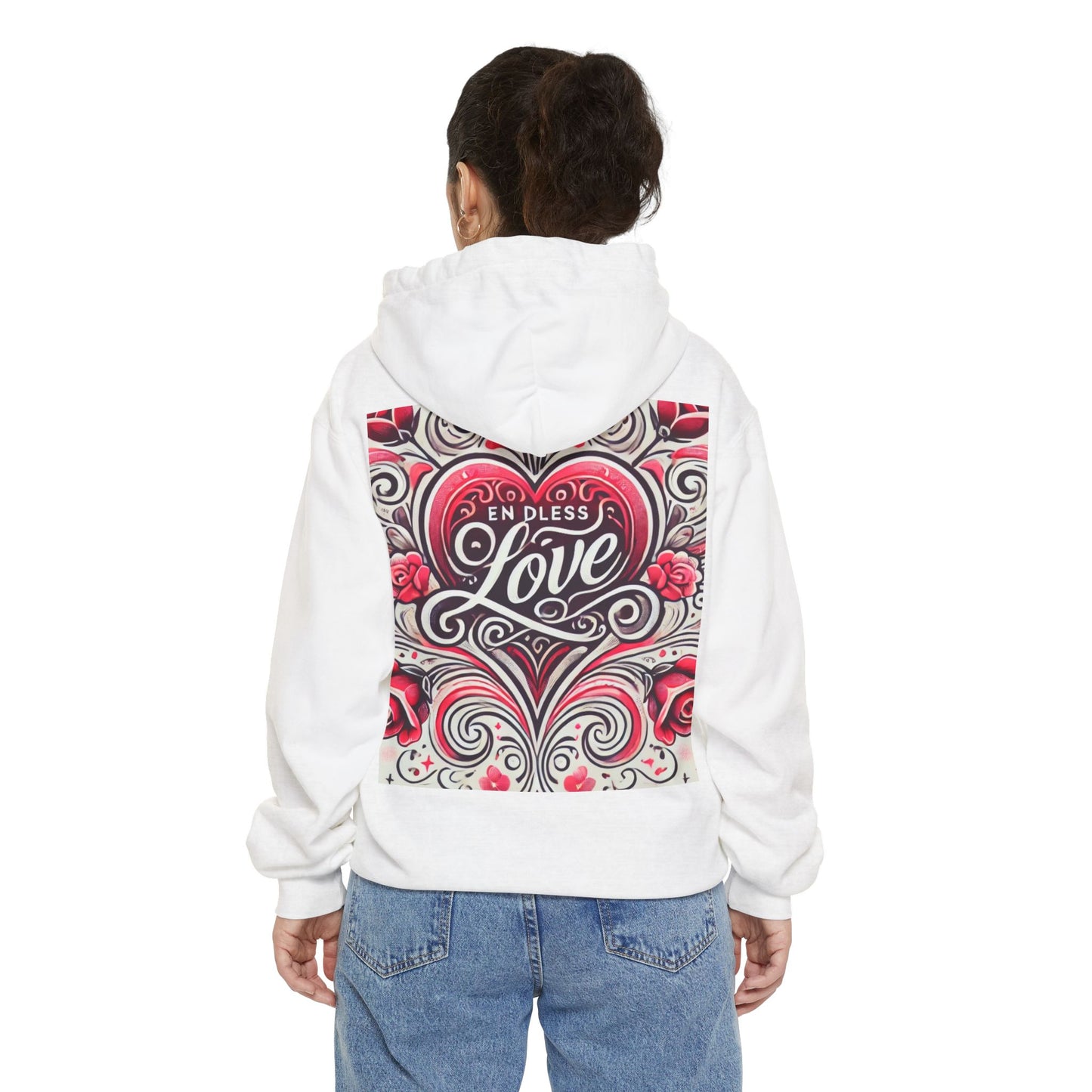Valentine’s Garment-Dyed Hoodie