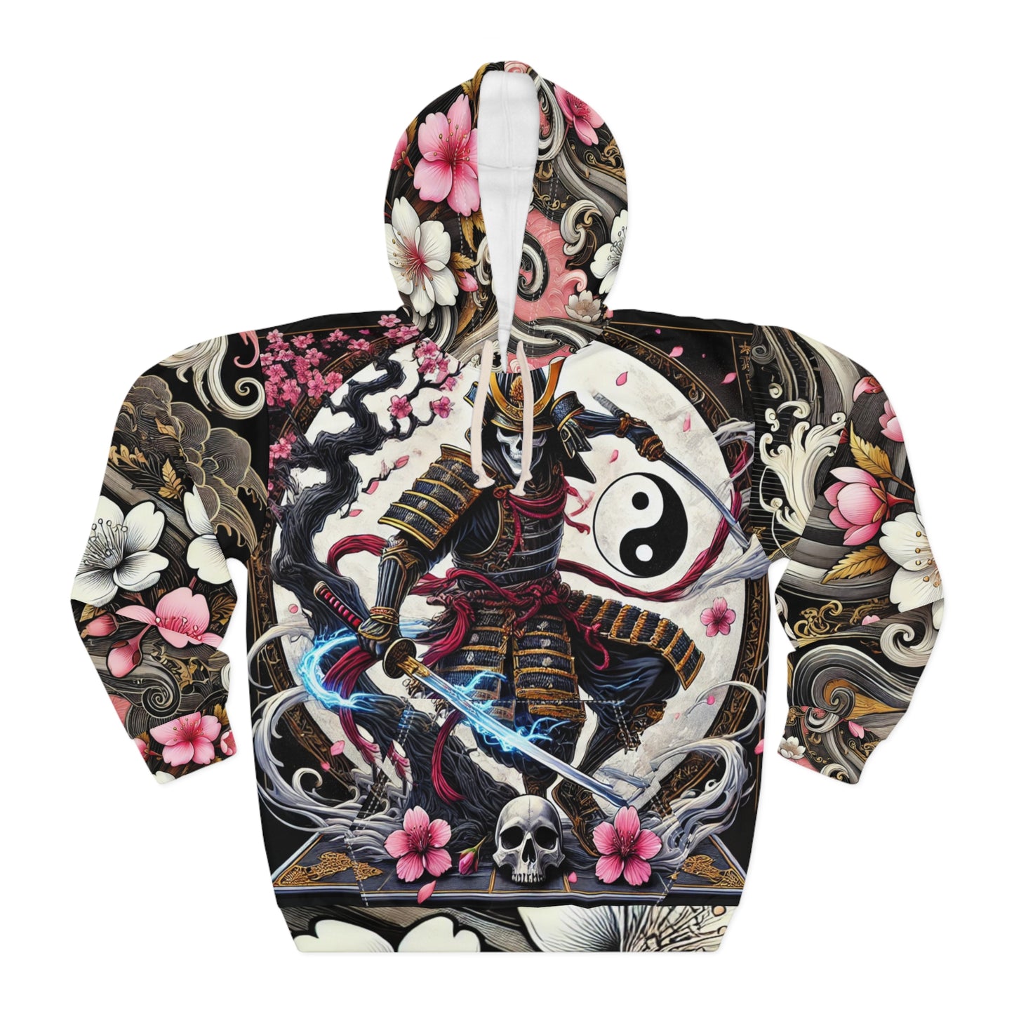 Samurai Unisex Pullover Hoodie (AOP)