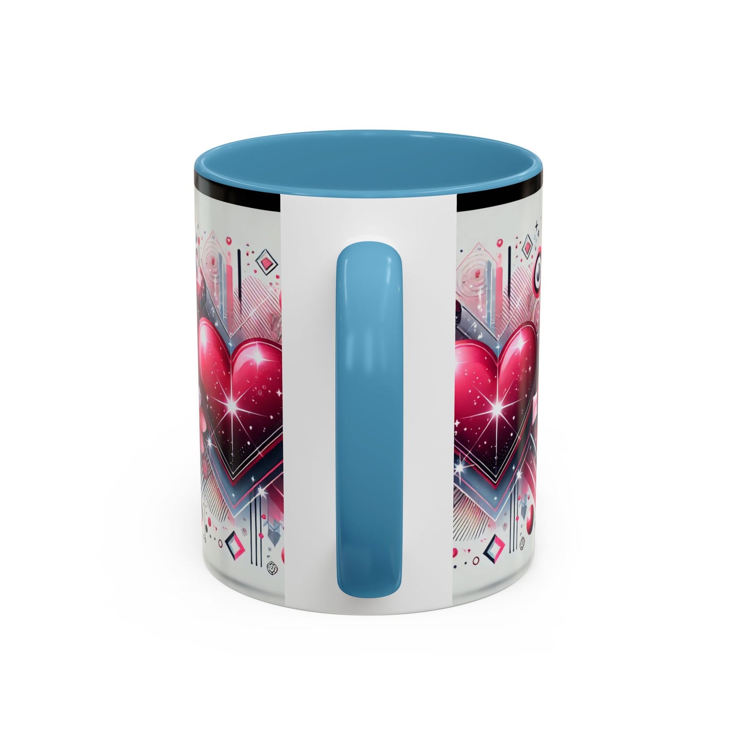 Valentine’s Day Accent Coffee Mug (11, 15oz)