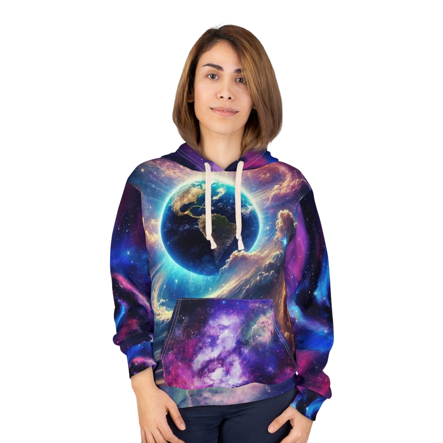 Galaxy Unisex Pullover Hoodie (AOP)