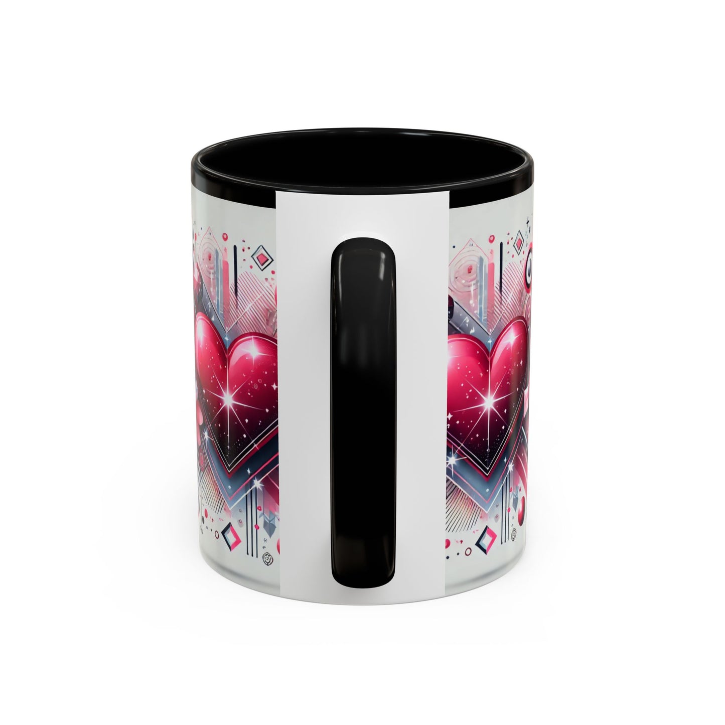 Valentine’s Day Accent Coffee Mug (11, 15oz)