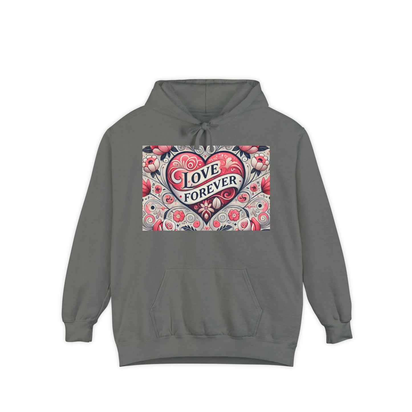 Valentine’s Garment-Dyed Hoodie