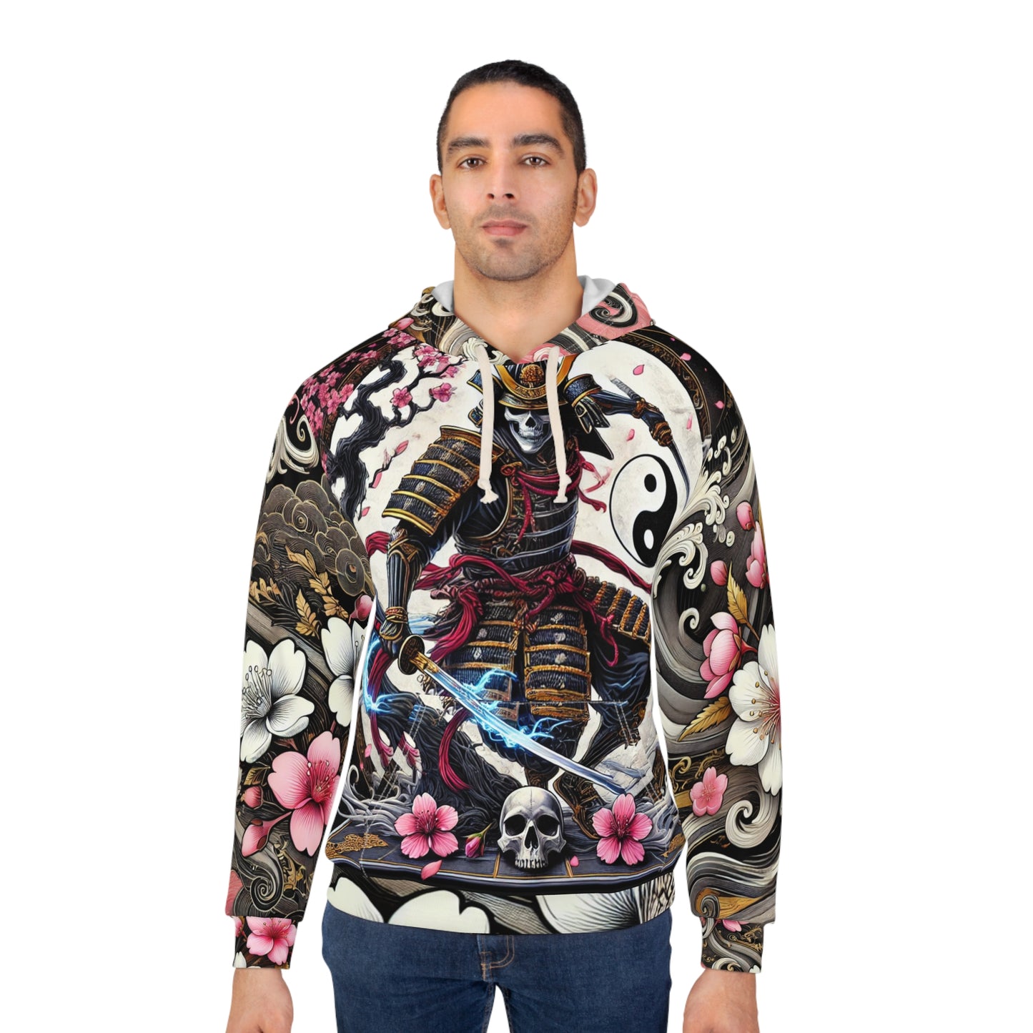 Samurai Unisex Pullover Hoodie (AOP)