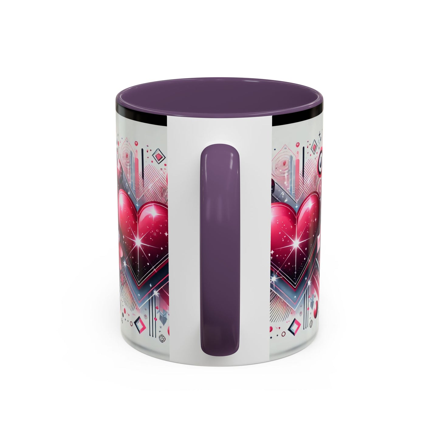 Valentine’s Day Accent Coffee Mug (11, 15oz)