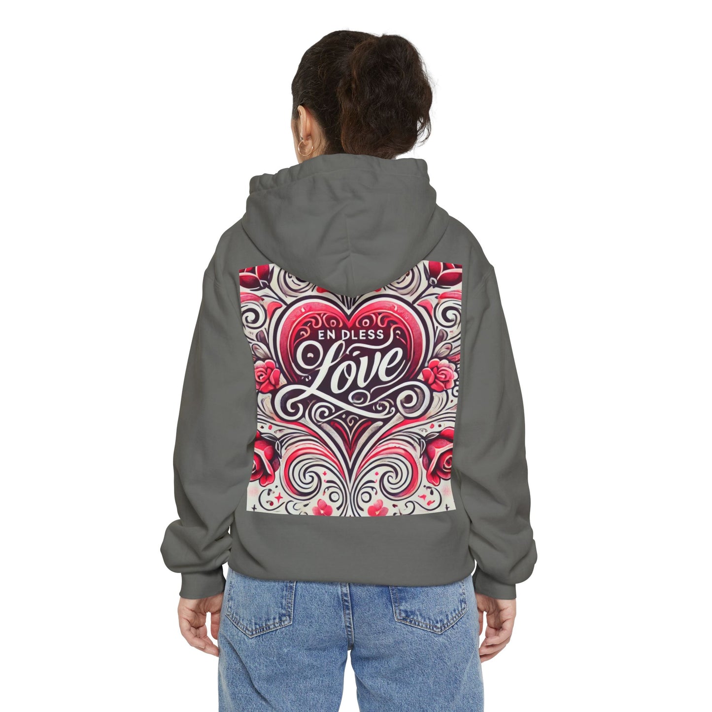Valentine’s Garment-Dyed Hoodie