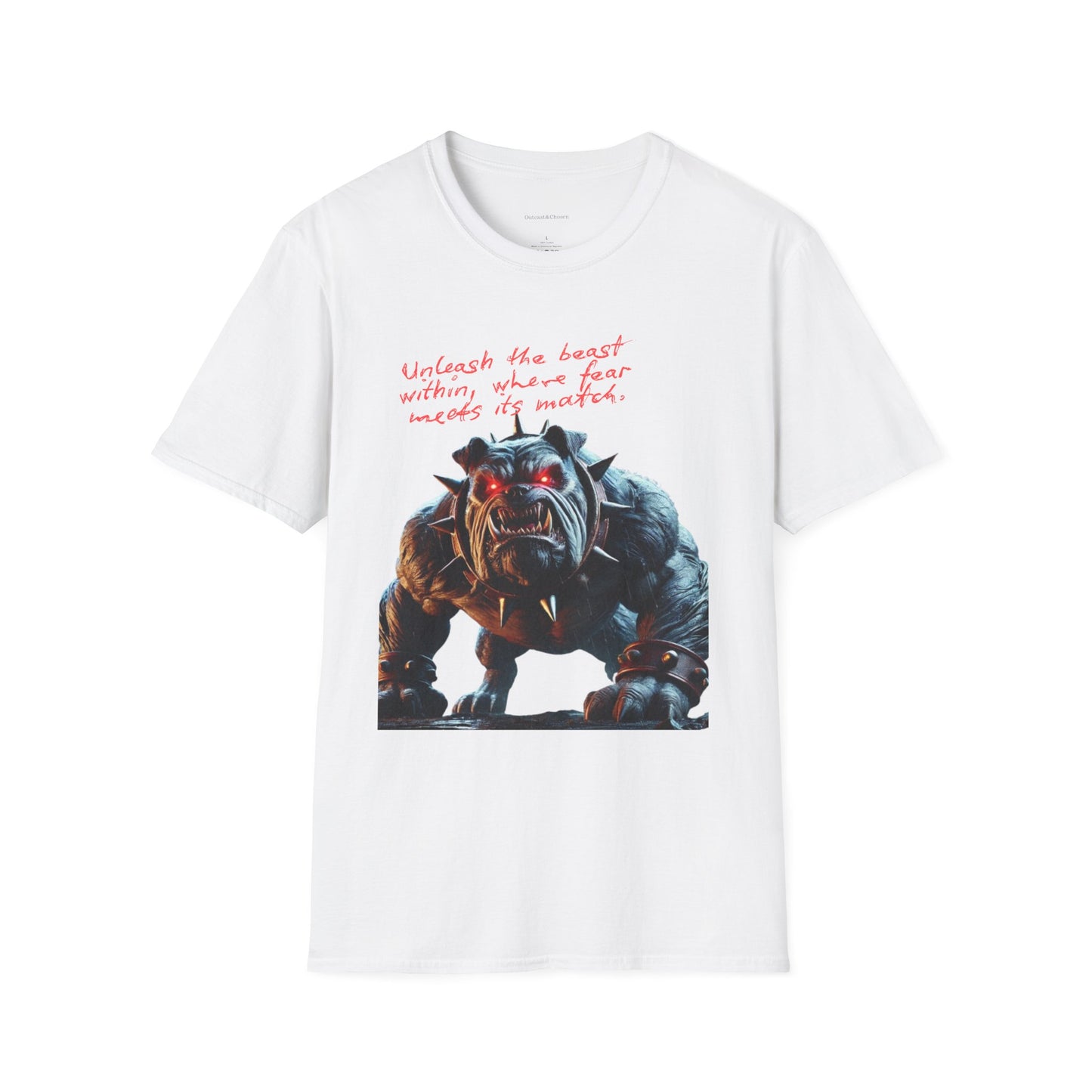 Monster bulldog Unisex Softstyle T-Shirt