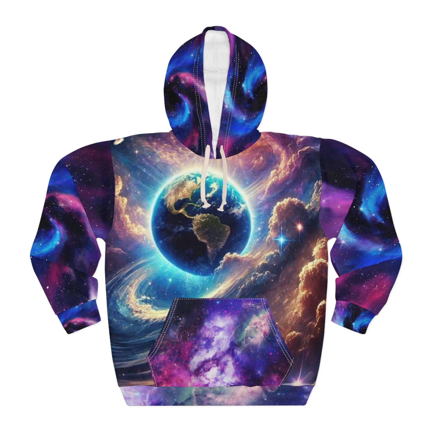 Galaxy Unisex Pullover Hoodie (AOP)