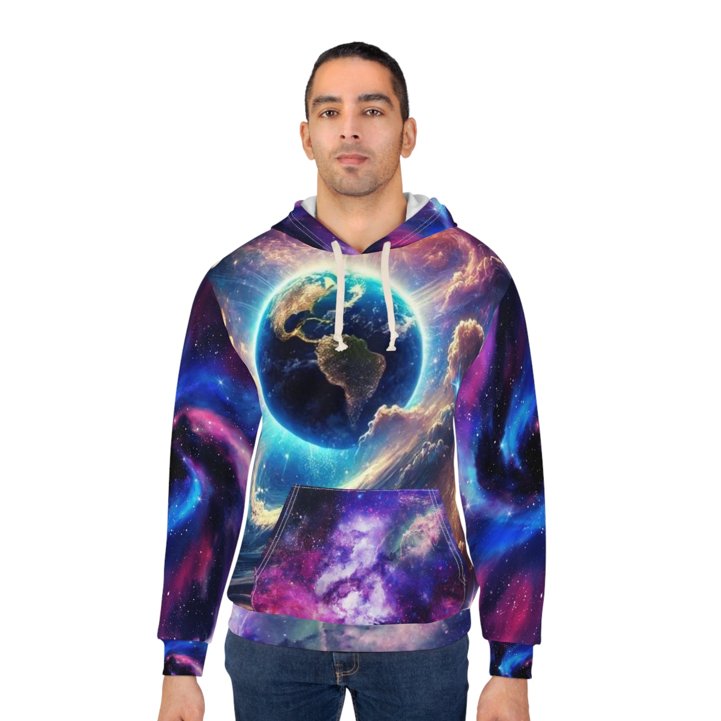 Galaxy Unisex Pullover Hoodie (AOP)